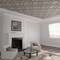 Ekena Millwork 41W x 41H x 38T Small Anderson Decorative Fretwork Wood Ceiling Panels, Wood Paint Grade CELW41X41X0375ANDMF - alternate 1